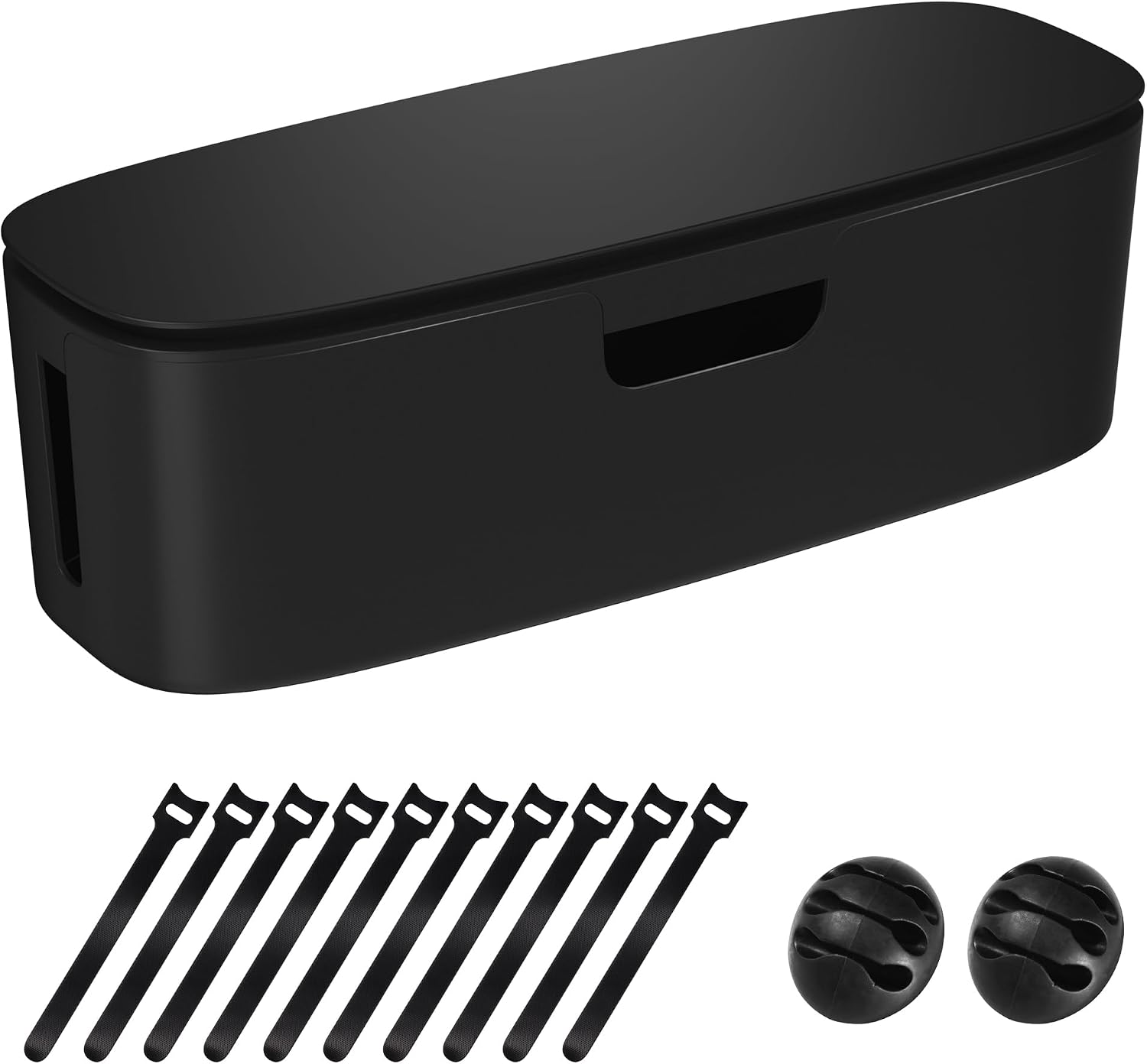 Large Cable Management Box Hide Power Strip