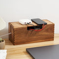 Acacia Wood Cable Management Box