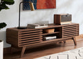 Ensley Walnut 59in Mid Century TV Stand
