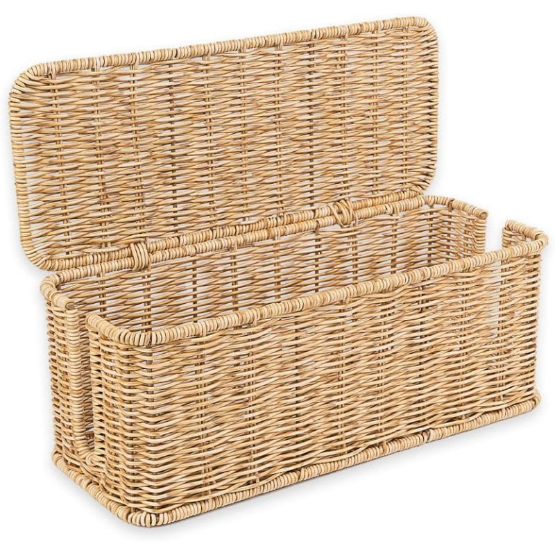 Handmade Rattan Cable Management Box