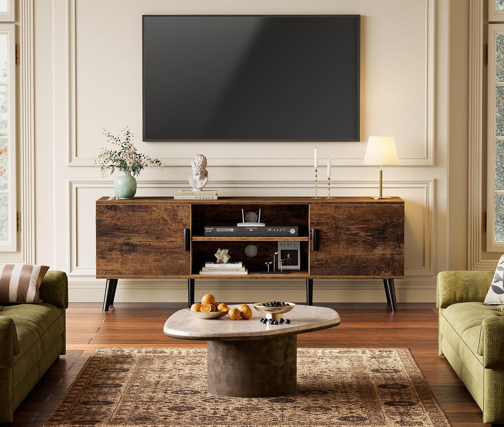 Rustic Brown TV Stand for 55in TV