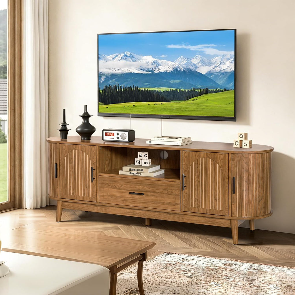 63in Fluted TV Stand for 70in TV