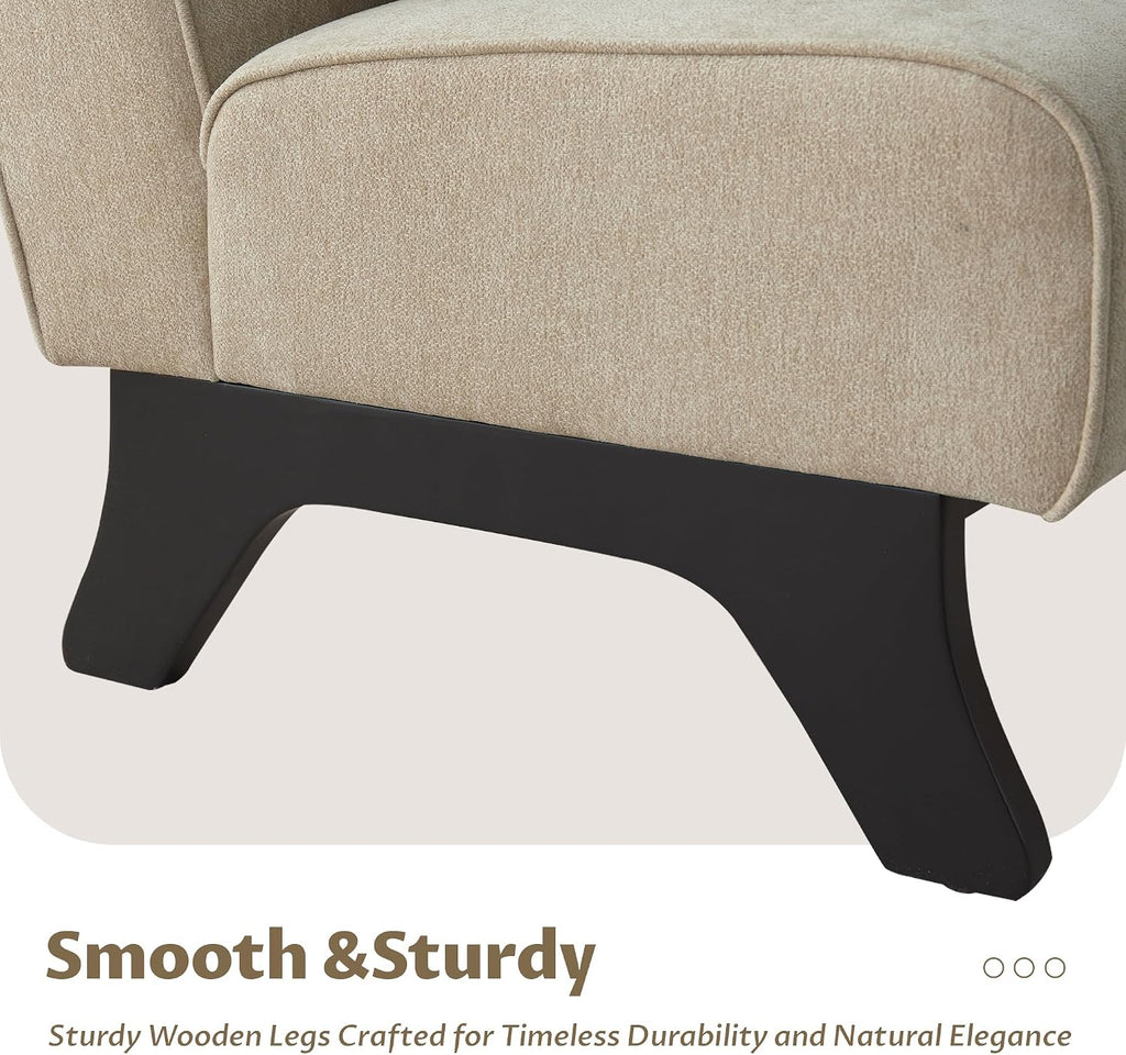 2pc Armless Living Room Side Chairs