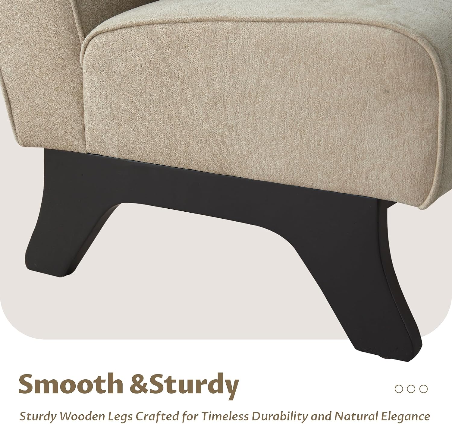 2pc Armless Living Room Side Chairs