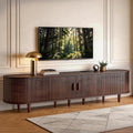 Walnut 80in Mid Century TV Stand